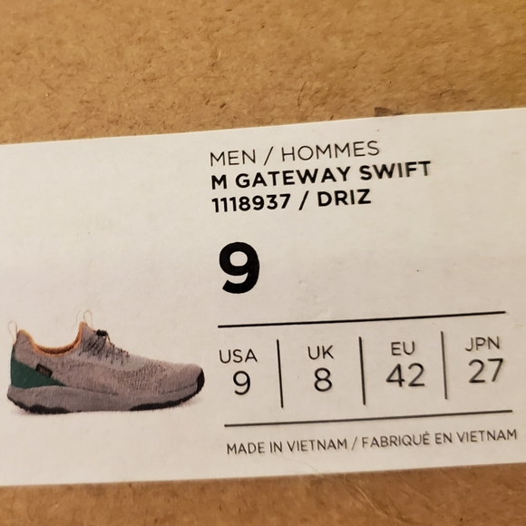 Teva men's Gateway Swift Hiking Shoes - Picture 5 of 7